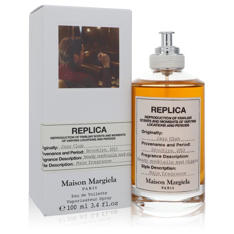 Replica Jazz Club by Maison Margiela Eau De Toilette Spray (Unisex) 3.4 oz Replica Jazz Club by Maison Margiela Eau De Toilette Spray (Unisex) 3.4 oz